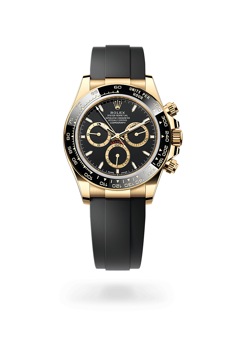 Rolex Cosmograph Daytona Oyster, 40 mm, or jaune - Joaillerie Jean Hardy