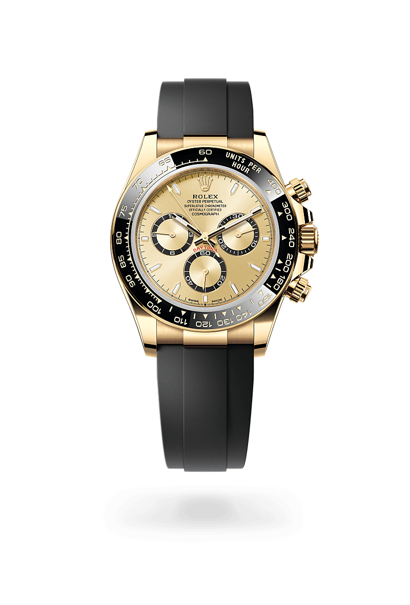 Rolex Cosmograph Daytona Oyster, 40 mm, or jaune - DORISE JOAILLIER