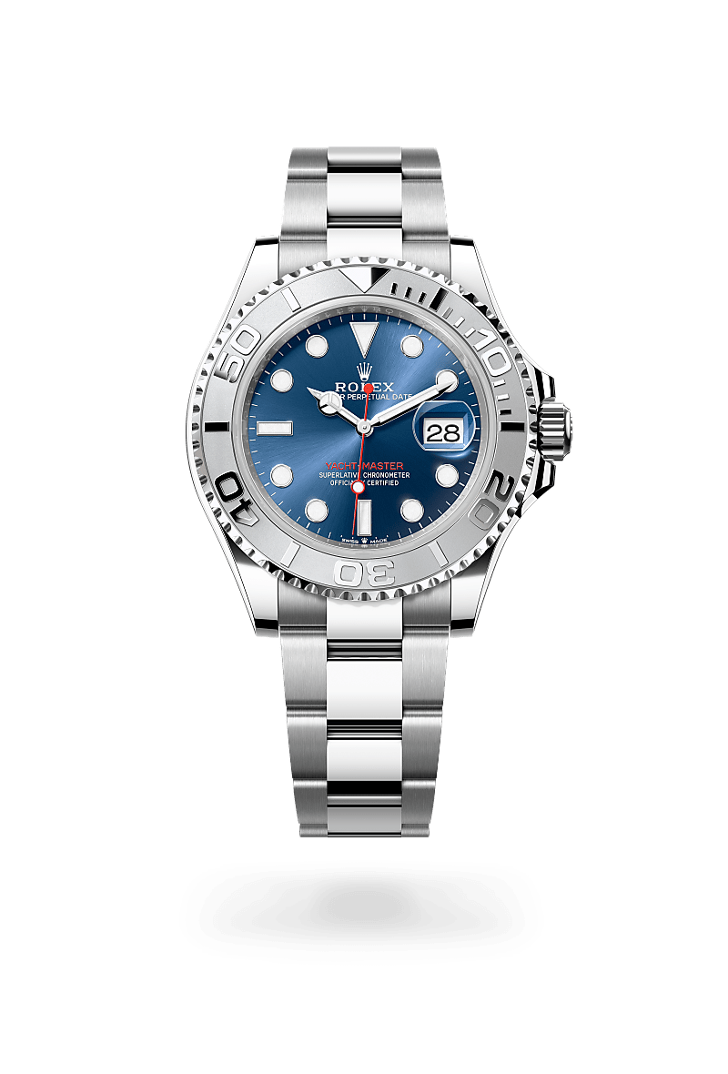 Rolex Yacht-Master 40 Oyster, 40 mm, acier Oystersteel et platine - Joaillerie Jean Hardy