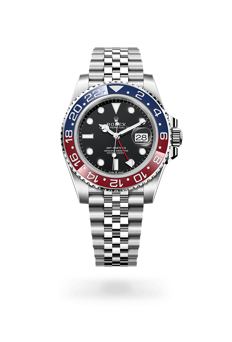 Rolex GMT-Master II Oyster, 40 mm, acier Oystersteel - Maison Sainte-Catherine