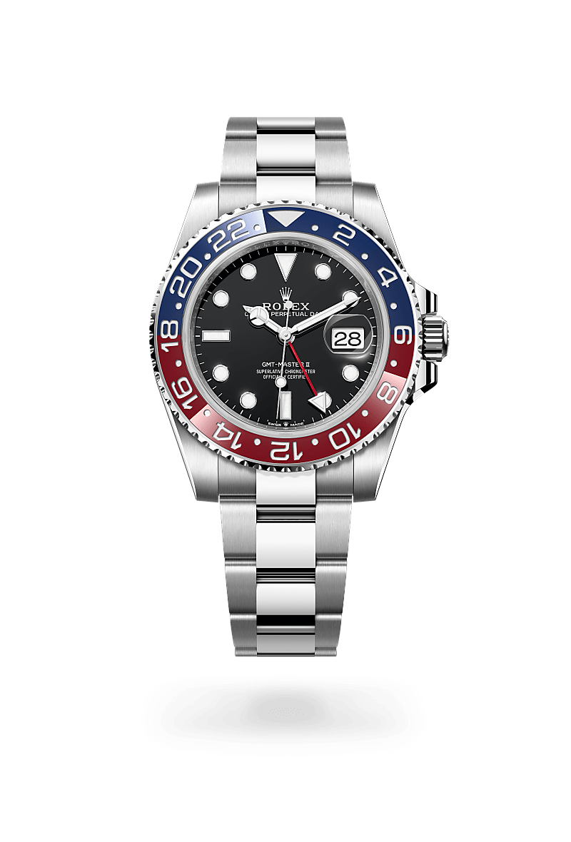 Rolex GMT-Master II Oyster, 40 mm, acier Oystersteel - Maison Sainte-Catherine