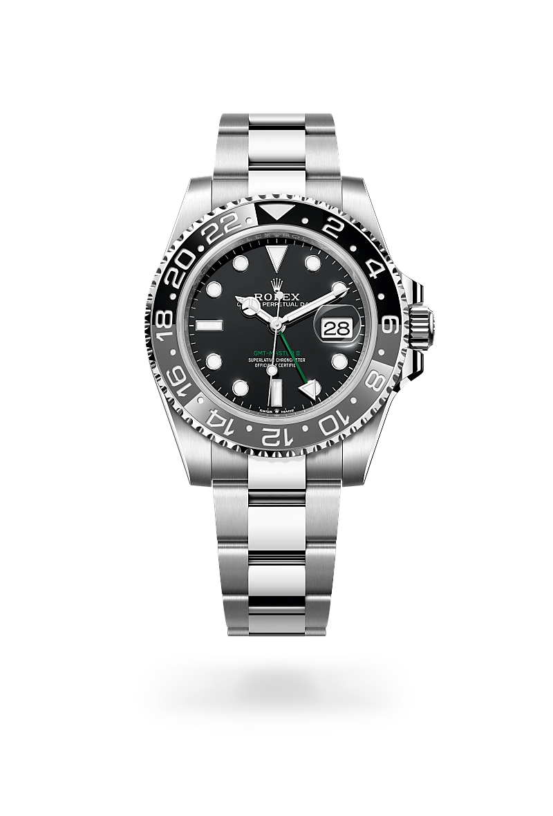 Rolex GMT-Master II Oyster, 40 mm, acier Oystersteel - Joaillerie Veron Roques