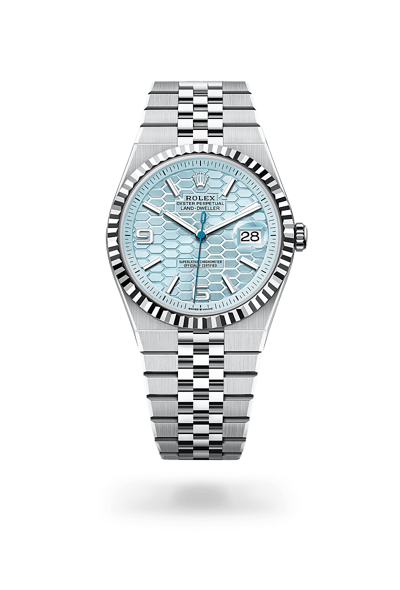Rolex Land-Dweller 40 Oyster, 40 mm, platinum - DOUX Joaillier Avignon