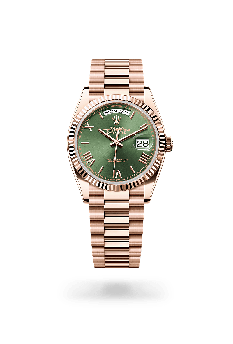 Rolex Day-Date 36 Oyster, 36 mm, or Everose - Hall of Time