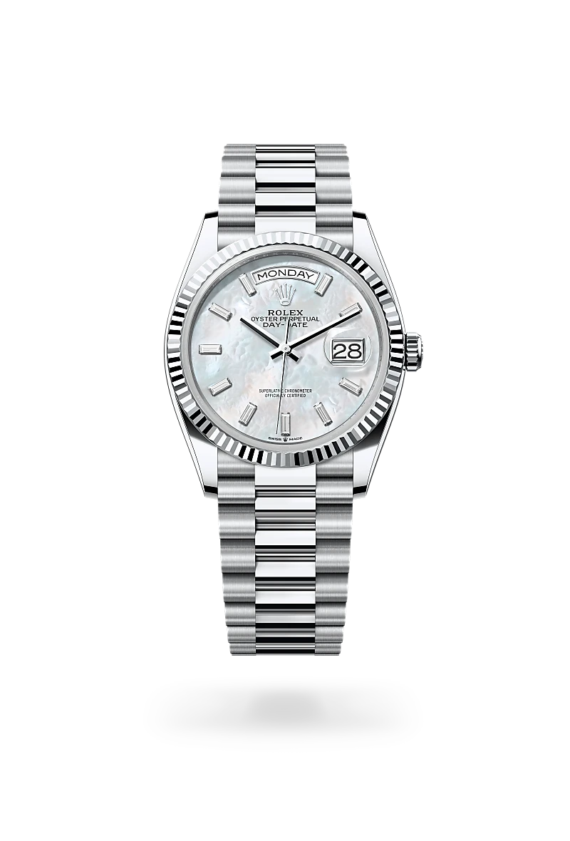 Rolex Day-Date 36 Oyster, 36 mm, platinum - Boutique Rennes