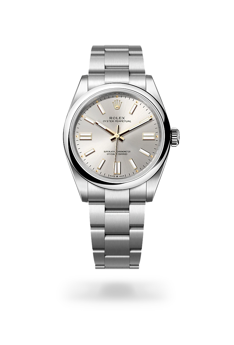 Rolex Oyster Perpetual 41 Oyster, 41 mm, acier Oystersteel - Joaillerie Jean Hardy