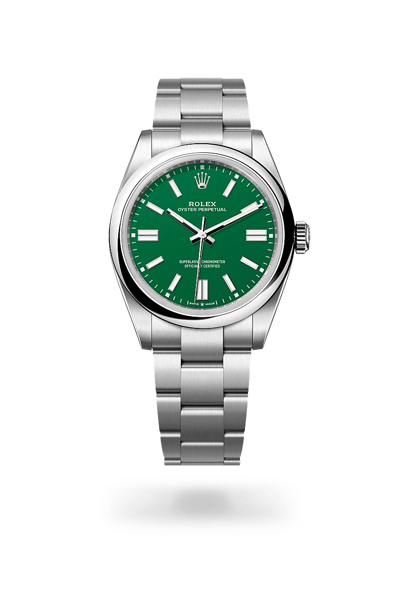 Rolex Oyster Perpetual 41 Oyster, 41 mm, acier Oystersteel - Joaillerie Jean Hardy