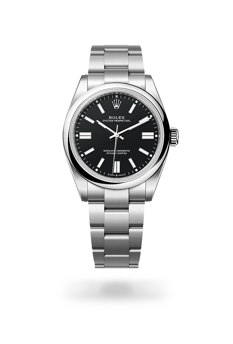 Rolex Oyster Perpetual 41 Oyster, 41 mm, acier Oystersteel - Maison Sainte-Catherine