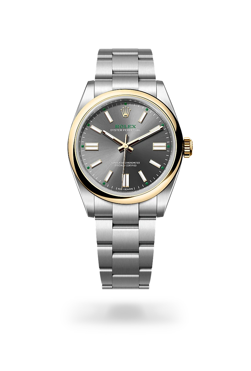 Rolex Oyster Perpetual 41 Oyster, 41 mm, Oystersteel and yellow gold - Auberi - Rolex - Cap 3000