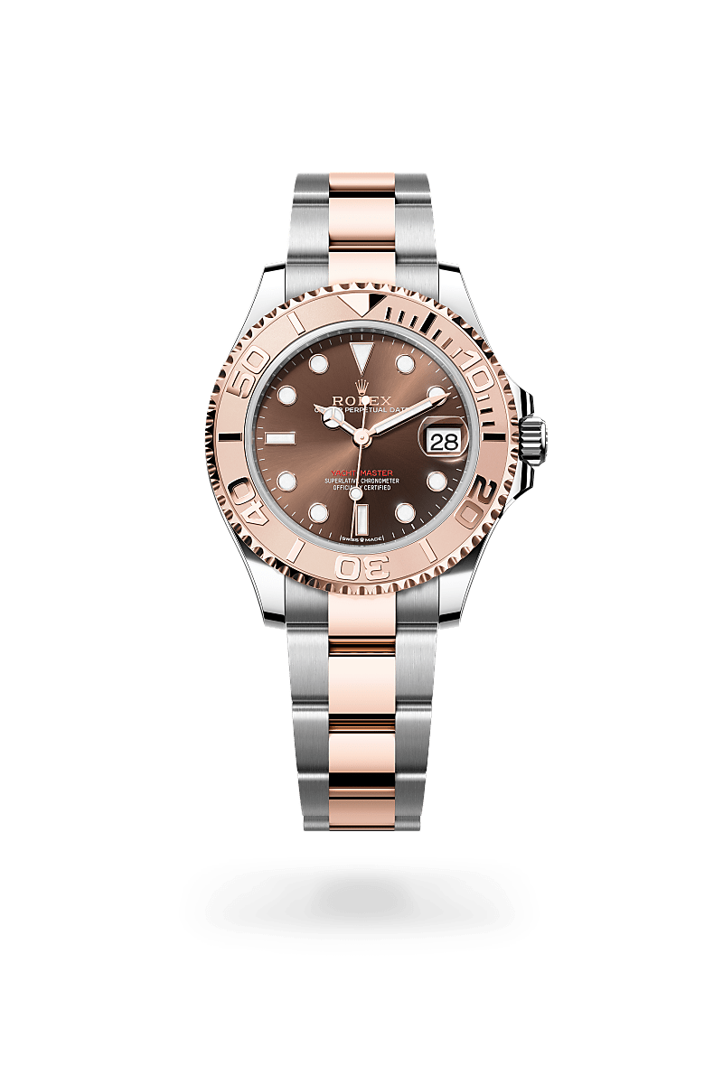 Rolex Yacht-Master 37 Oyster, 37 mm, acier Oystersteel et or Everose - Ferret Nice