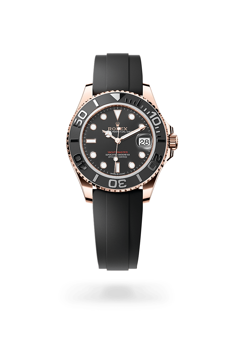 Rolex Yacht-Master 37 Oyster, 37 mm, or Everose - Joaillerie Jean Hardy