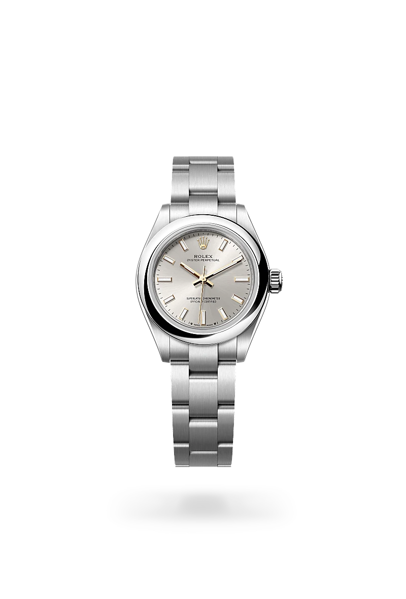 Rolex Oyster Perpetual 28 Oyster, 28 mm, Oystersteel - DOUX Joaillier Avignon