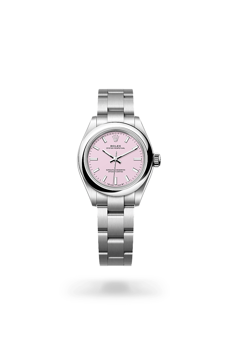 Rolex Oyster Perpetual 28 Oyster, 28 mm, acier Oystersteel - Joaillerie Jean Hardy