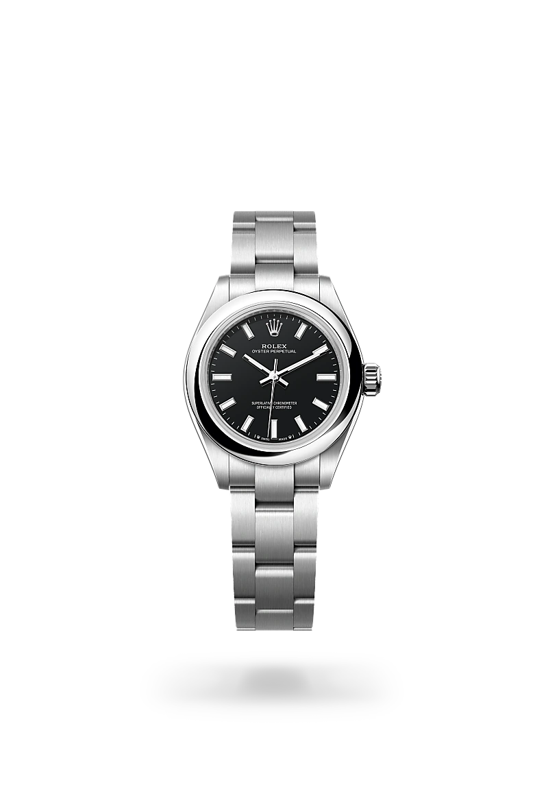 Rolex Oyster Perpetual 28 Oyster, 28 mm, acier Oystersteel - Dubail Paris - Vendôme
