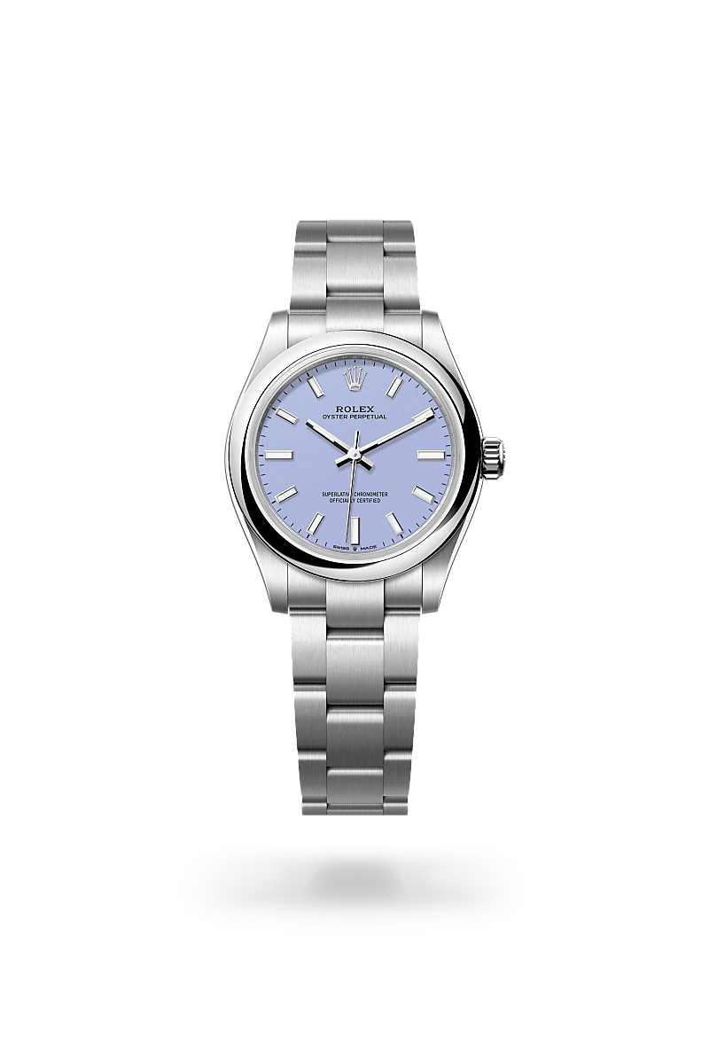 Rolex Oyster Perpetual 31 Oyster, 31 mm, acier Oystersteel - DORISE JOAILLIER