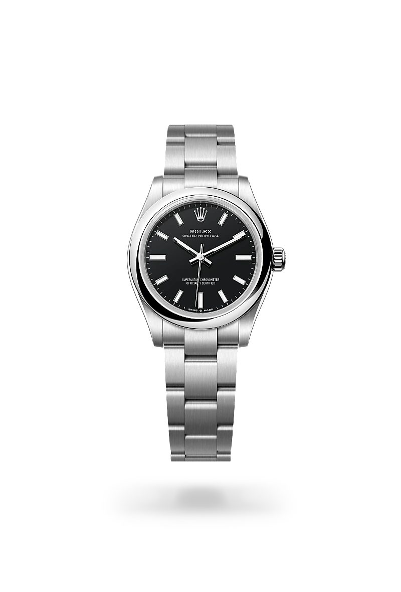 Rolex Oyster Perpetual 31 Oyster, 31 mm, acier Oystersteel - Maison Sainte-Catherine