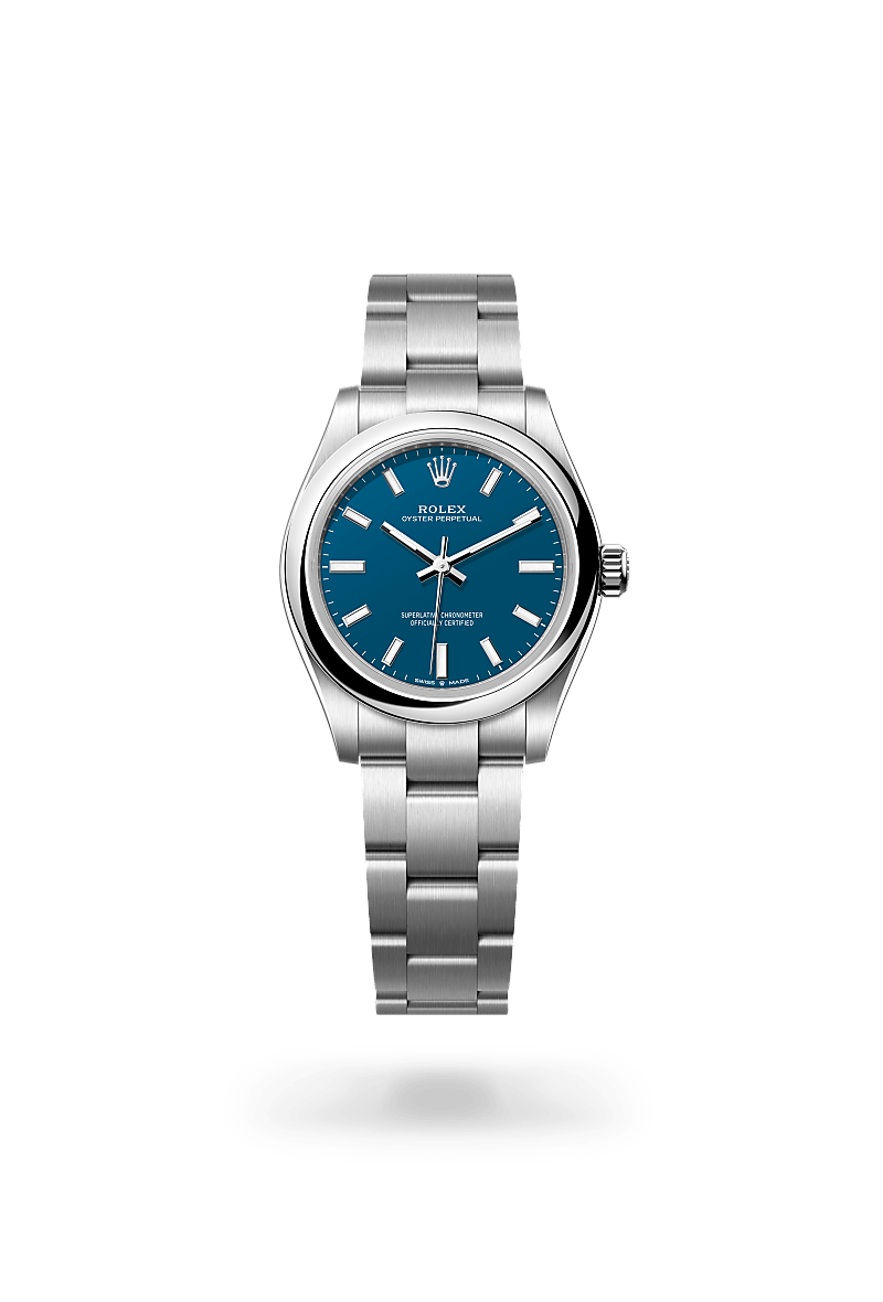 Rolex Oyster Perpetual 31 Oyster, 31 mm, Oystersteel - DOUX Joaillier Avignon