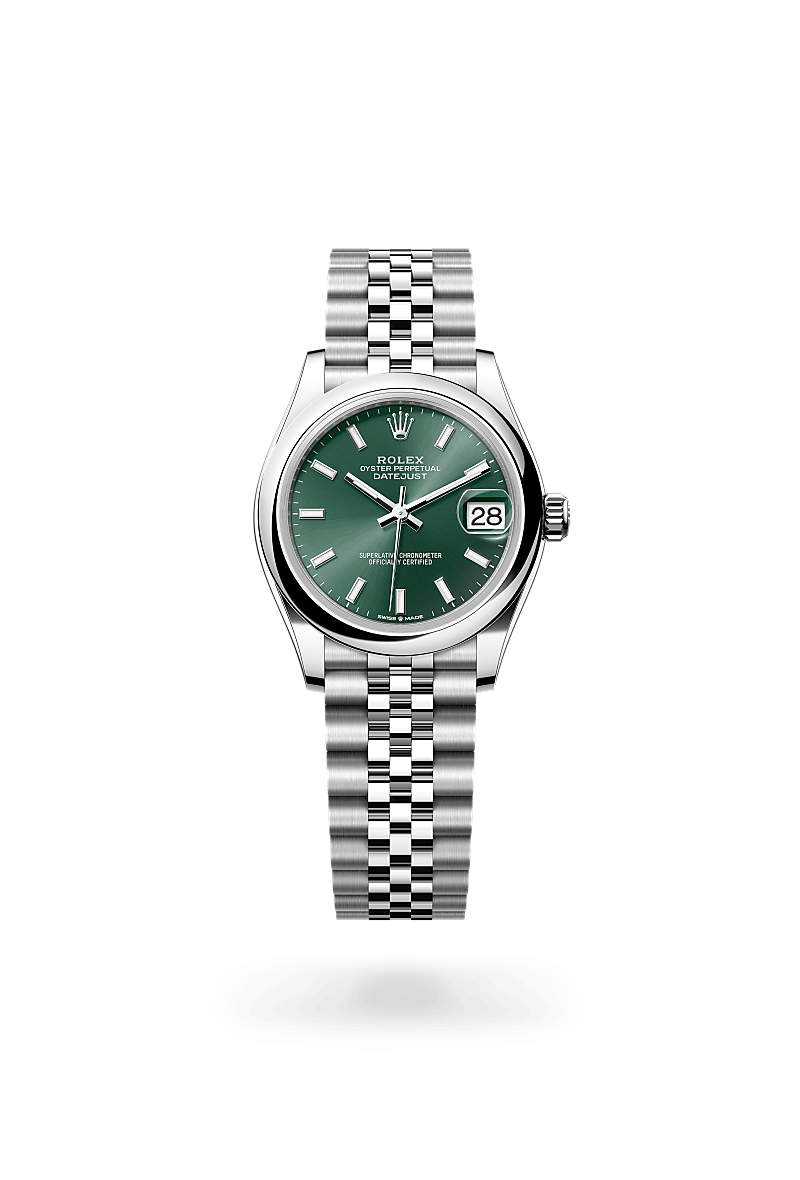 Rolex Datejust 31 Oyster, 31 mm, acier Oystersteel - Joaillerie Jean Hardy