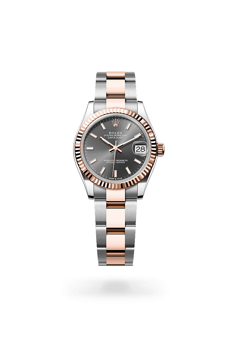 Rolex Datejust 31 Oyster, 31 mm, acier Oystersteel et or Everose - Raynal Horlogerie