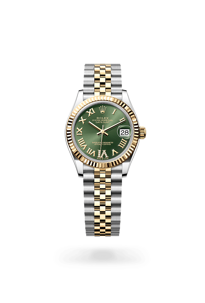 Rolex Datejust 31 Oyster, 31 mm, acier Oystersteel et or jaune - Joaillerie Jean Hardy