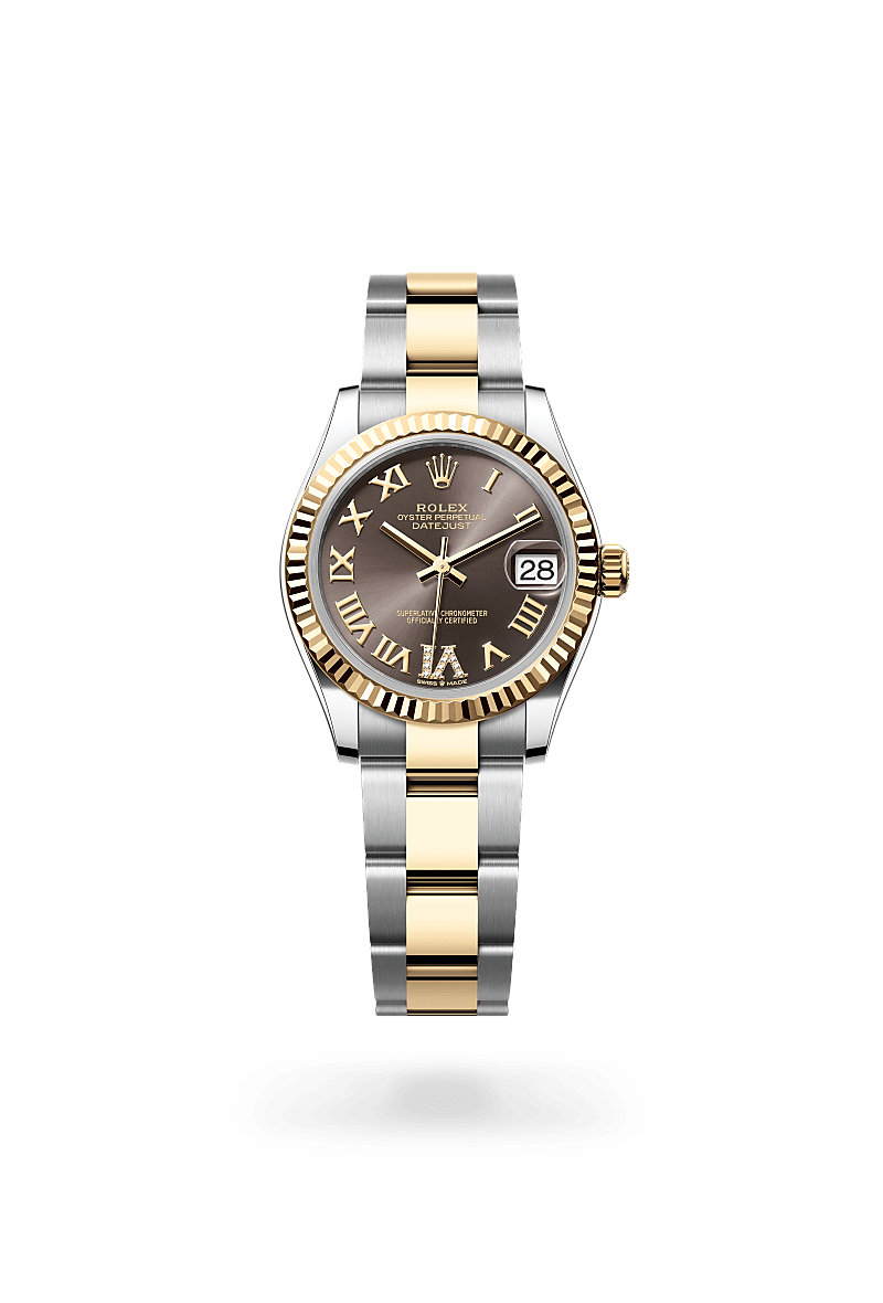 Rolex Datejust 31 Oyster, 31 mm, acier Oystersteel et or jaune - Boutique Rennes
