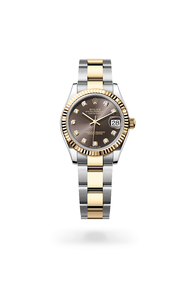 Rolex Datejust 31 Oyster, 31 mm, acier Oystersteel et or jaune - Joaillerie Veron Roques