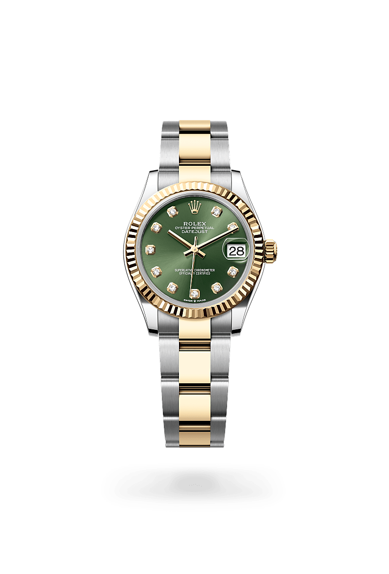 Rolex Datejust 31 Oyster, 31 mm, acier Oystersteel et or jaune - Maison Sainte-Catherine