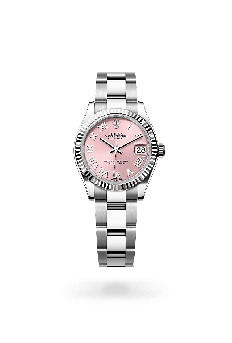 Rolex Datejust 31 Oyster, 31 mm, acier Oystersteel et or gris - Dubail Paris - Vendôme