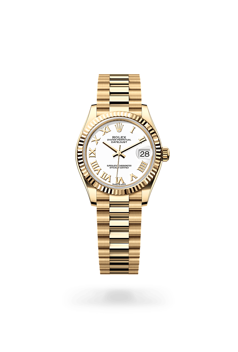 Rolex Datejust 31 Oyster, 31 mm, or jaune - Dubail Paris - Vendôme