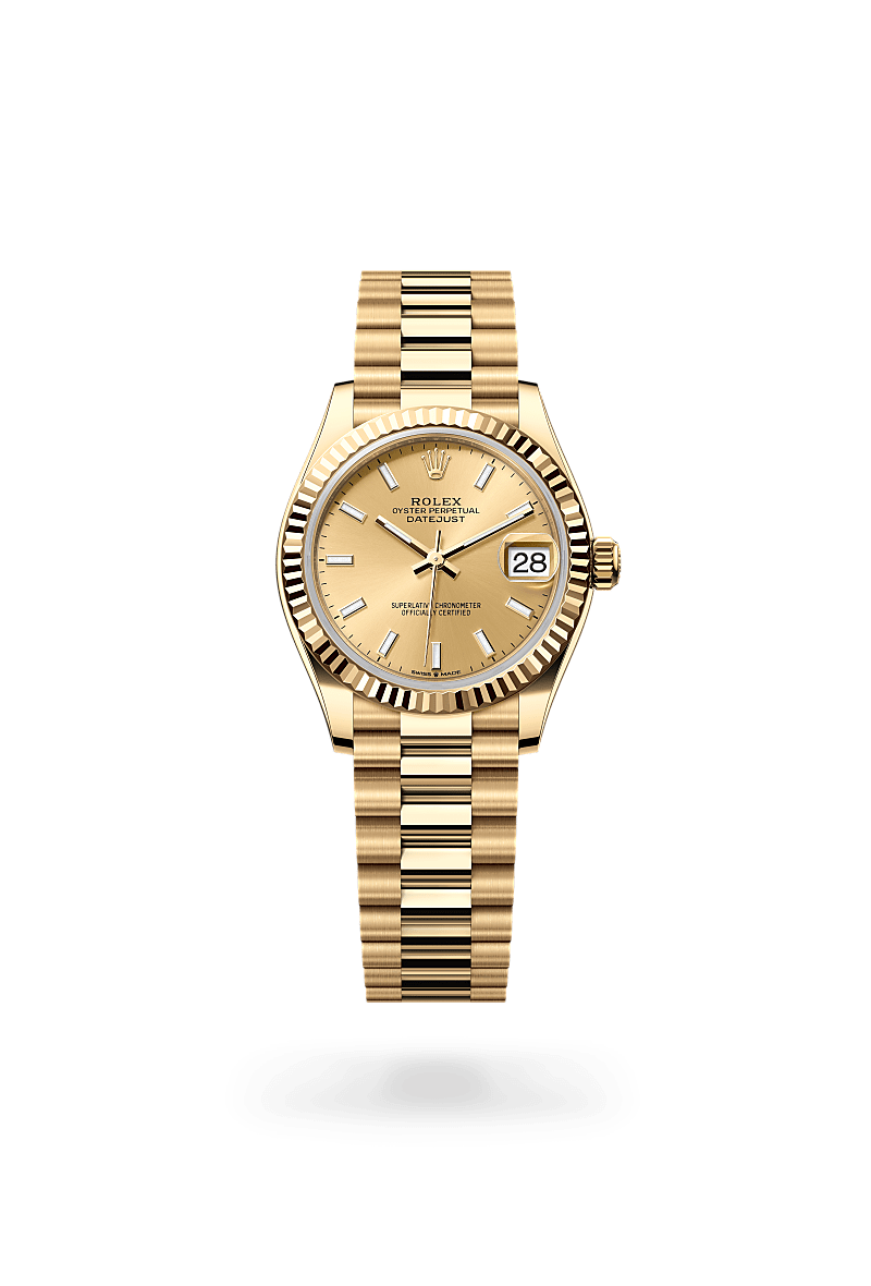 Rolex Datejust 31 en Or jaune 18 ct M278278-0040 chez Raynal