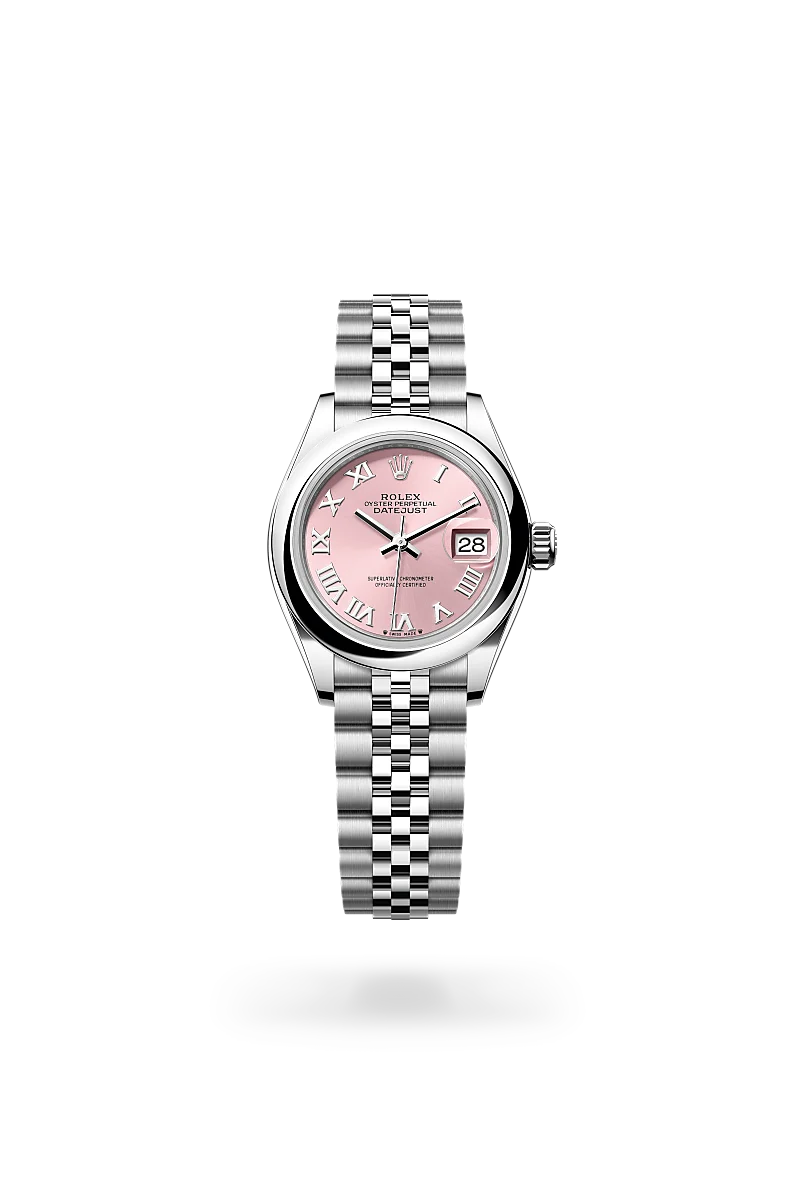 Rolex Lady-Datejust Oyster, 28 mm, acier Oystersteel - Auberi - Rolex - Cap 3000