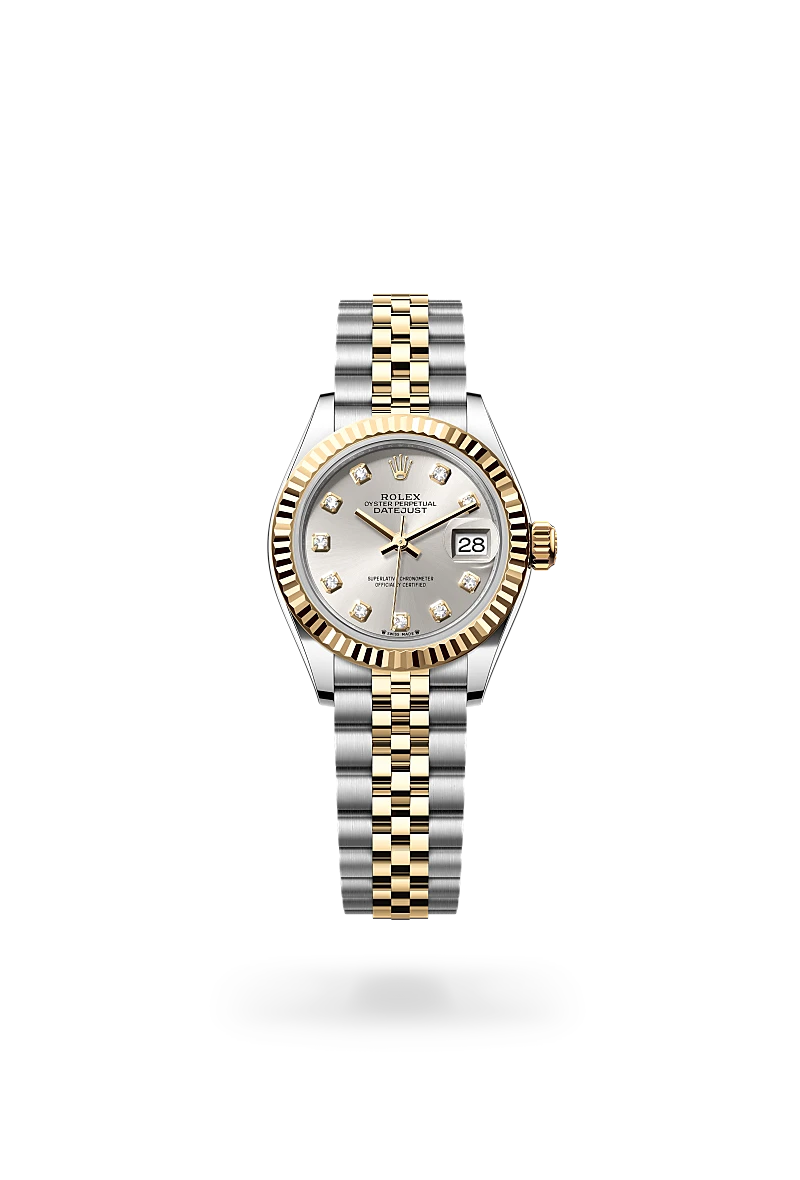 Rolex Lady-Datejust Oyster, 28 mm, acier Oystersteel et or jaune - Auberi - Rolex - Cap 3000