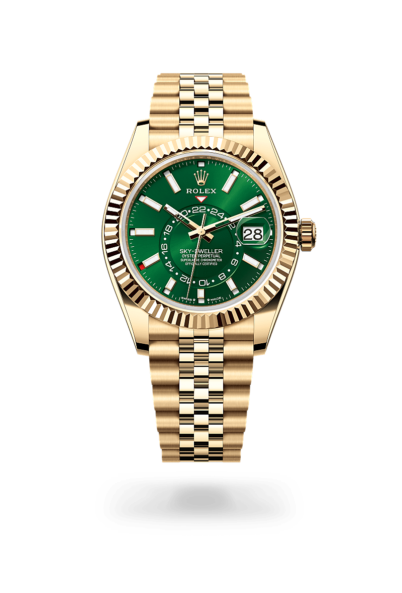 Rolex Sky-Dweller in 18 ct yellow gold M336938-0008 at Saddik & Mohamed Attar