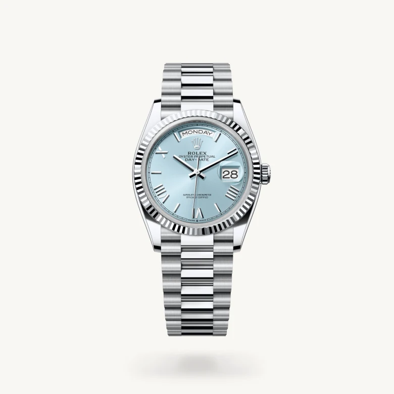 Rolex Day-Date in Platinum, M128236-0018 Alsirhan United