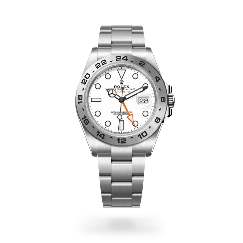 Rolex Explorer II in Oystersteel, M226570-0001 | The Vault