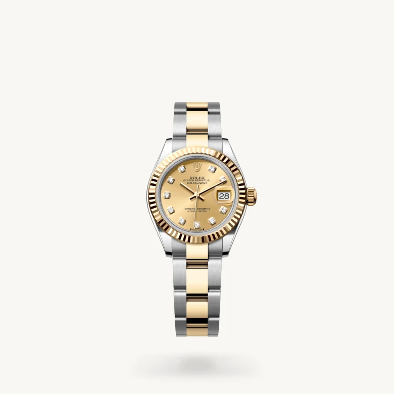 Rolex Lady-Datejust en Rolesor jaune – combinaison d'acier