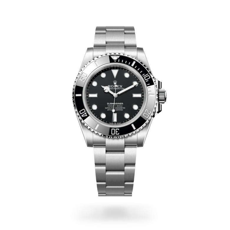 Rolex Submariner in Oystersteel M124060-0001 at Charles Greig