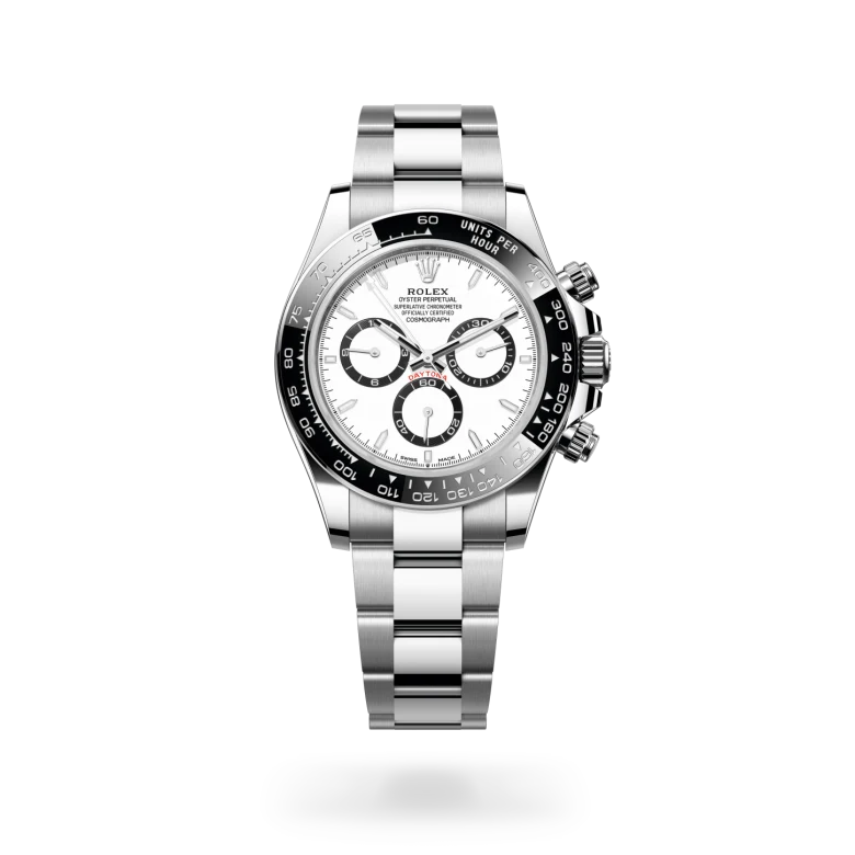Rolex Cosmograph Daytona in Oystersteel M126500LN-0001 at Charles Greig