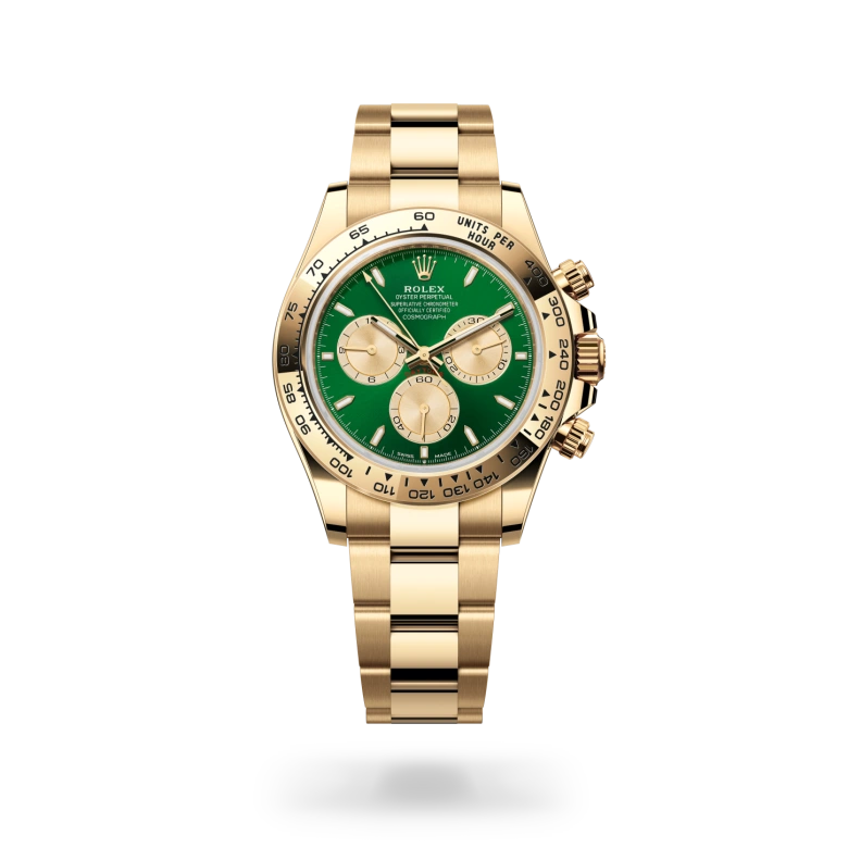 Rolex Cosmograph Daytona in 18 ct yellow gold M126508-0008 at Charles Greig