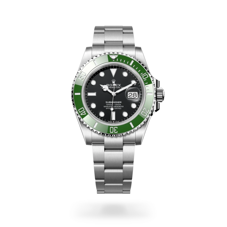 Rolex Submariner Date in Oystersteel M126610LV-0002 at Charles Greig