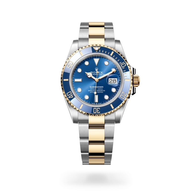 Rolex Submariner Date in Yellow Rolesor - combination of Oystersteel and yellow gold M126613LB-0002 at Charles Greig