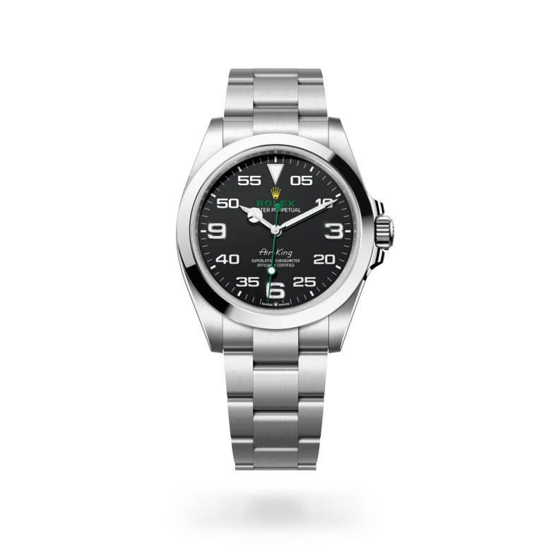 Rolex Air-King in Oystersteel M126900-0001 at Charles Greig