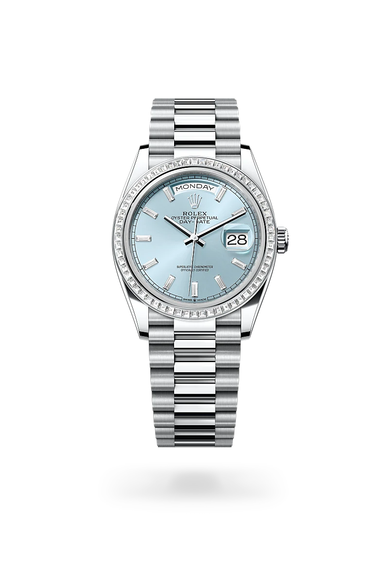 Rolex Day Date in Platinum M128396TBR 0003 Saddik Mohamed Attar