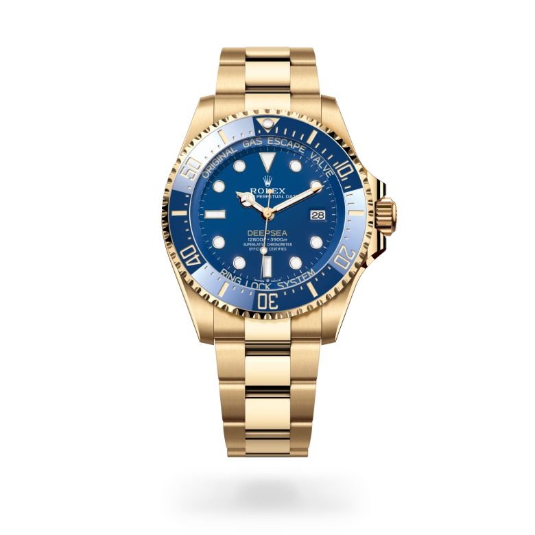 Rolex Rolex Deepsea in 18 ct yellow gold M136668LB-0001 at Charles Greig