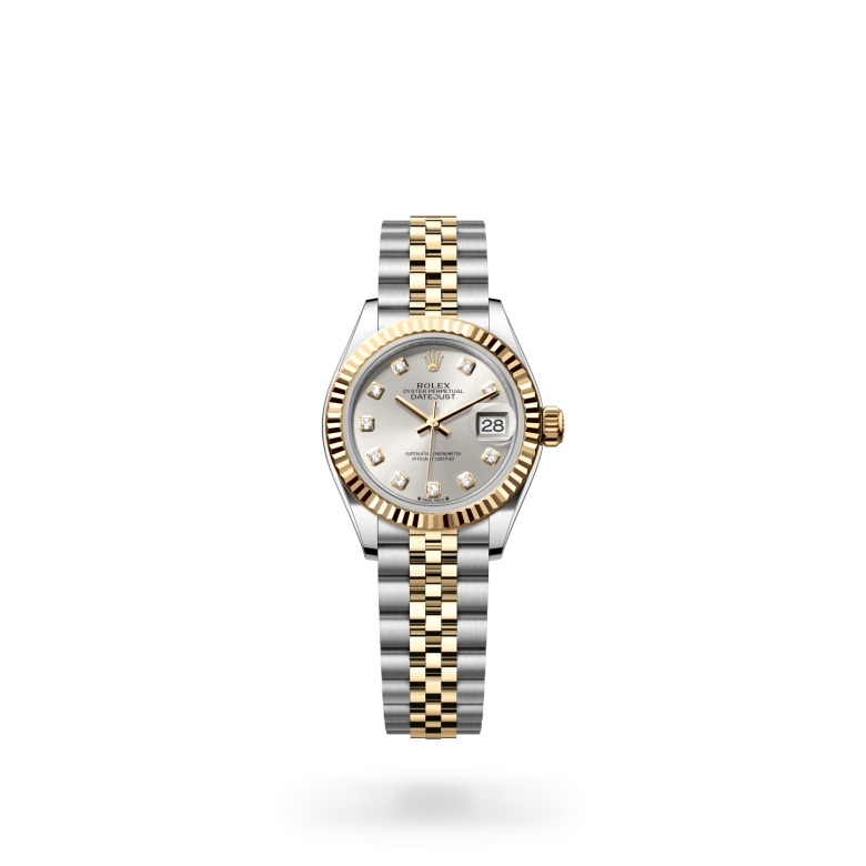 Rolex Lady-Datejust in Yellow Rolesor - combination of Oystersteel and yellow gold M279173-0007 at Charles Greig
