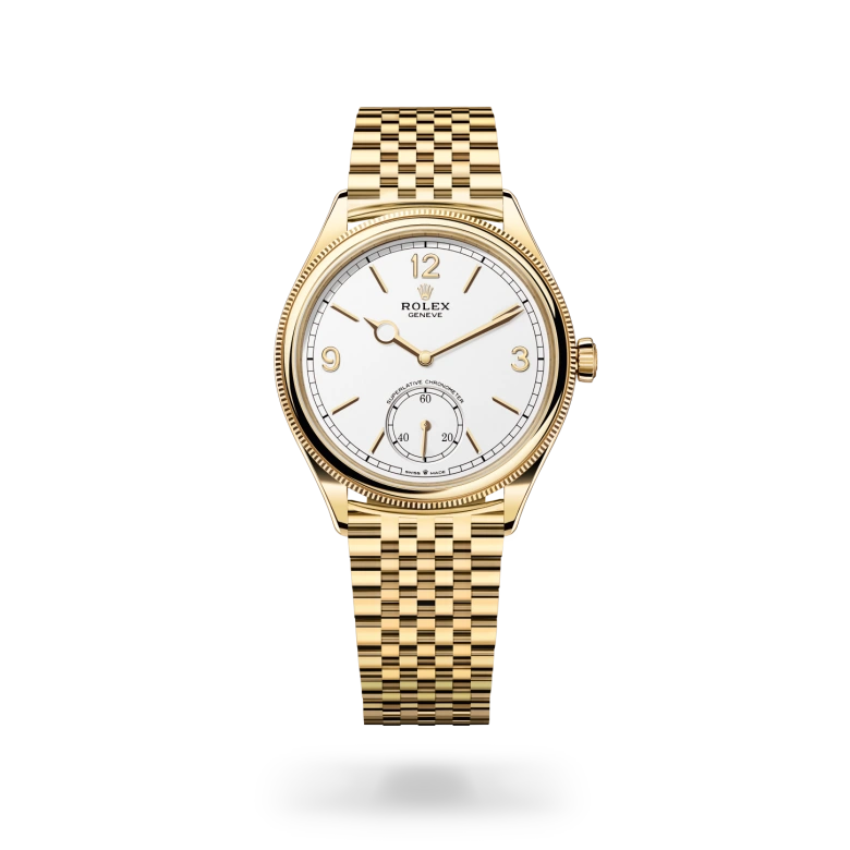 Rolex 1908 in 18 ct yellow gold M52508-0008 at Charles Greig