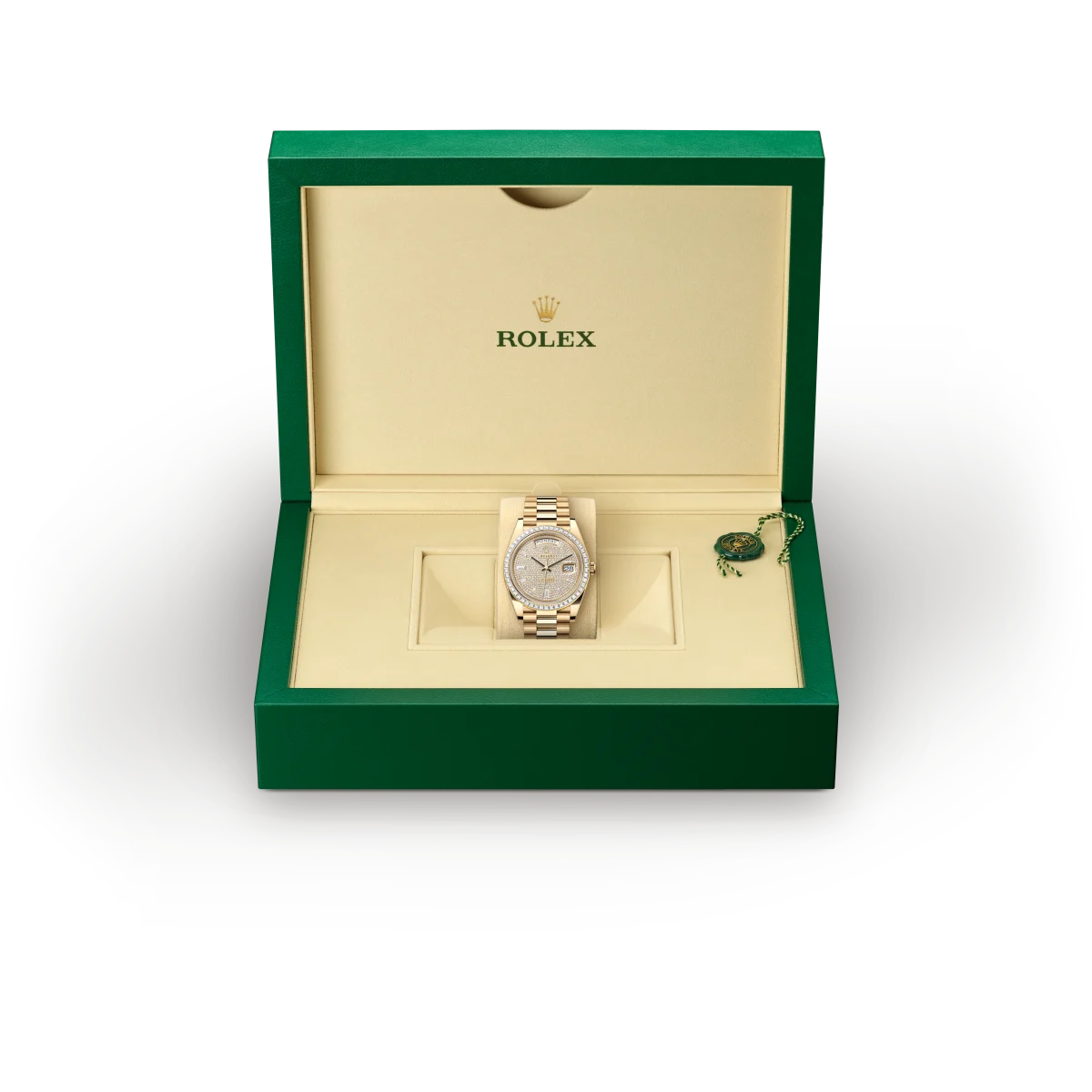 Rolex Day-Date 40 in 18 ct yellow gold M228398TBR-0036 at Al-Ekliel Mohammed Mubarak Ali & Sons