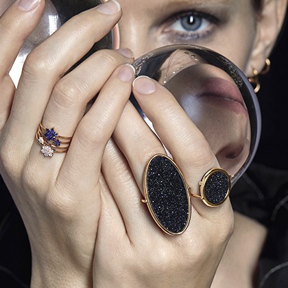 Femme Bijoux Bracelets Bracelet Mini Ever Onyx Ginette NY en coloris Noir 