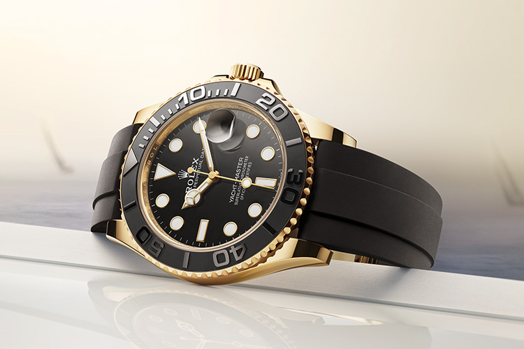 rolex yacht master 2 half gold