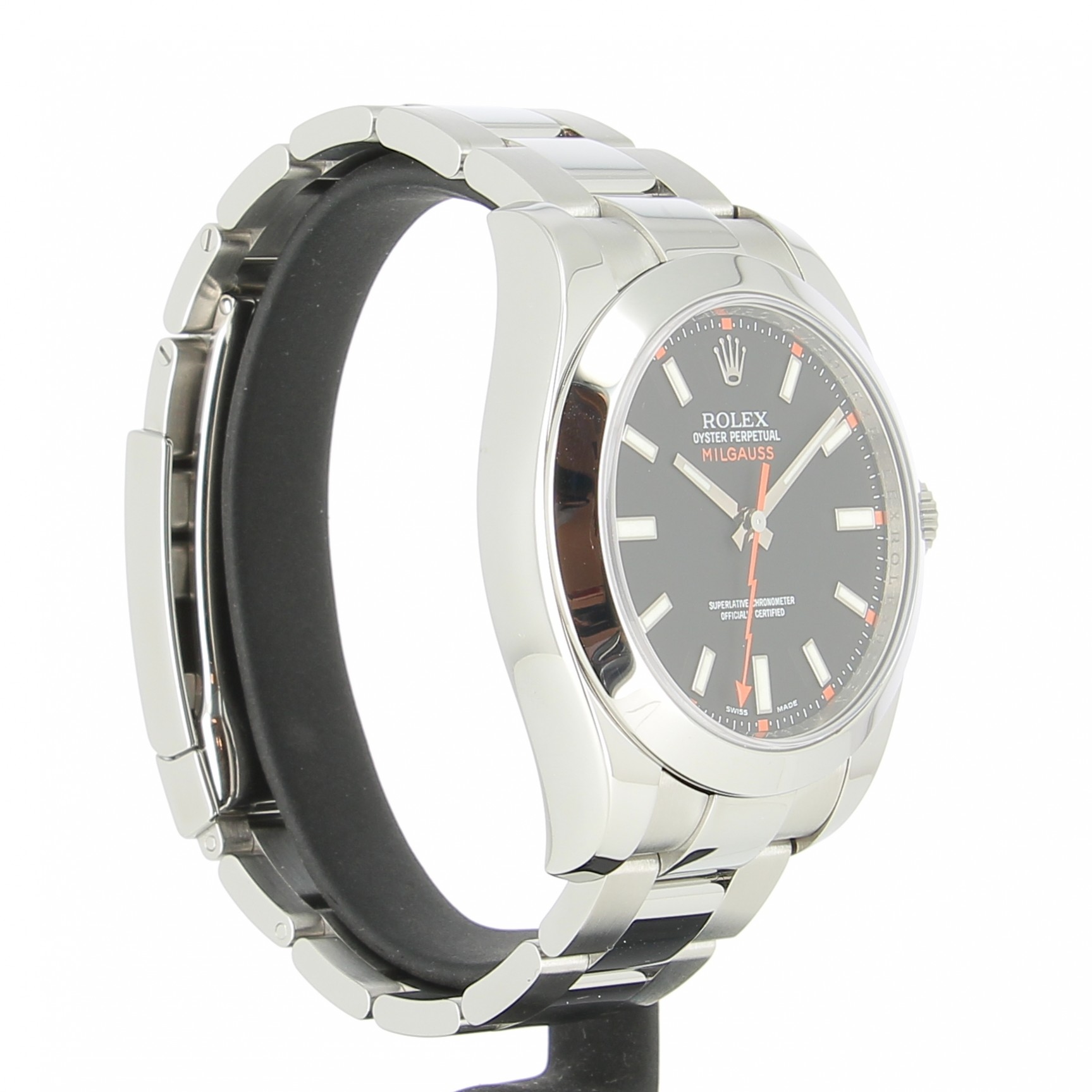 Rolex 116400 GV occasion , montre rolex occasion , rolex milgauss occasion  50e anniversaire , rolex occasion